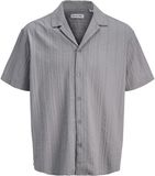 Jack & Jones Jjetyson Resort Shirt Ss Sn Loose Fit Gestreept Katoen Heren Overhemd XXL