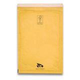 Raylu Paper® - Verpakking met 10 kraftpapieren enveloppen met hechtsluiting, gevoerd kraftpapier, bruin, 10 stuks (180 x 260 mm)