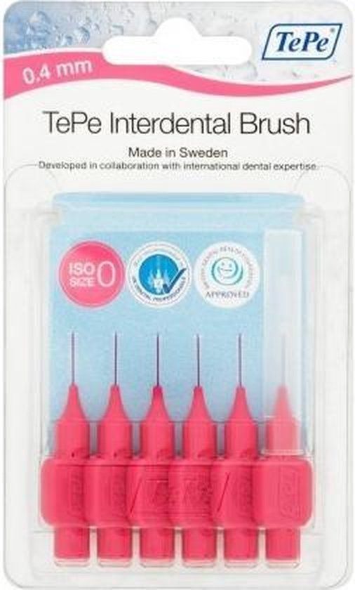 TePe Origineel Roze G2 - 6 stuks - Rager | Extra dun