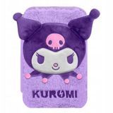 Kuromi Gevulde Tekenetui – 2-rits compartimenten – dubbele pennenzak voor school – meisjes/kawaii - Kleuren - Potloden - Knutselen - Hobby - Etui - Rechthoek
