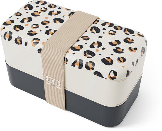 Monbento Original Bentobox - Lunchbox - 2 x 500 ml - Panterprint