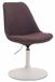 CLP Maverick Set van 4 Eetkamerstoelen - Stof bruin wit