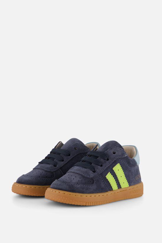 Shoesme Blauw Suède Sneakertje - Sneakers Kinderen - Jongens - Blue - Suède - Maat 20