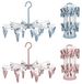 Séchoir à chaussettes suspendu avec 20 clips