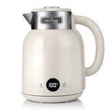 many_brands Lehmann Torino Elektrische Waterkoker - 2200W, 1.5L, Temperatuurregeling, Beige