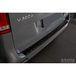 Matzwart Avisa Matzwart Aluminium Achterbumperprotector passend voor Mercedes Vito & V-Klasse 2014-2019 & Facelift 2019- 'Riffled Plate'