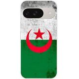 Google Pixel 9 Drapeau algerie Bedrukt siliconen hoesje