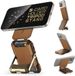 SUPCASE MagFlip Magnetic Wallet Stand | Magnetische Kaarthouder / Pasjeshouder | Compatibel met MagSafe | Portemonnee voor 5 Pasjes | Portemonnee | Standaard | Bruin