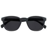 Opulize Pop Mannen Vrouwen Glad Mat Grijs Zon Lezers Leesbril UV400 Scharnieren Met Veer Retro Ronde S2-7 +2,00