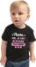 Bellatio Decorations T-shirt Mama/Mama Zwart Maat 86