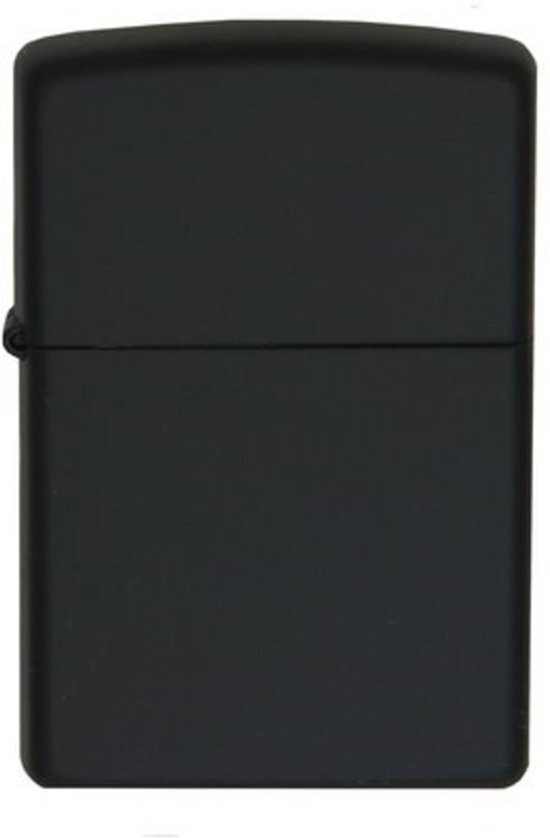 Zippo MAT ZWART 0368