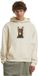 Mister Tee Fearless Dawg Fluffy Hoodie/trui Heren M Creme
