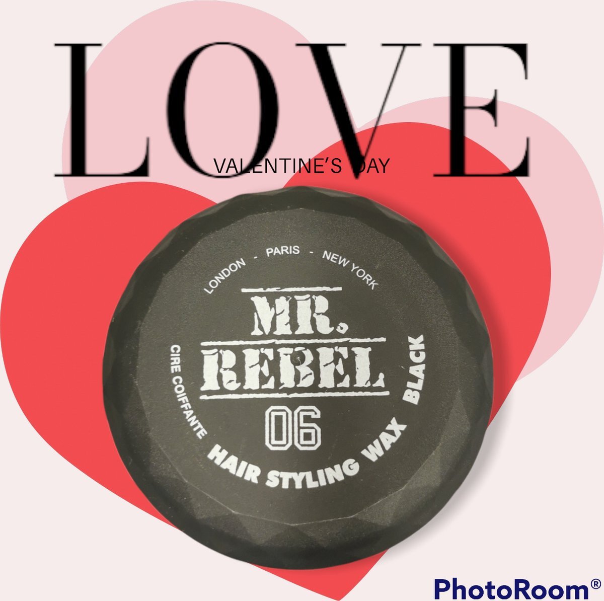 Mr. Rebel Haar Wax Mr.Rebel Hair Styling Wax 06 Binnenkant is Zwart 5 Stuks