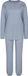 Triumph Pyjama Endless Comfort Lange Mouw Vrouwen Blauw Effen 50% Lenzing Modal, 50% Bio-Baumwolle