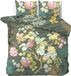 Dreamhouse Wild Chanda Dekbedovertrek Lits-Jumeaux 240x200/220 cm Olijf Groen Percale Inclusief 2 Kussenslopen 60x70 cm