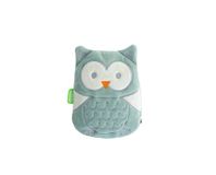 Babyjem Uil kersenpitkussen, warmtekussen voor baby's, groen