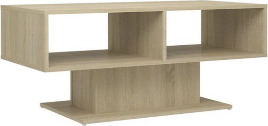 VidaXL Salontafel Sonoma Eiken 103,5x50x44,5 cm