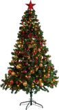 Everlands Imperial Kunstkerstboom - Compleet met versiering en LED verlichting - 150cm