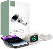 TechProtection Tech-Protect QI15W-A32 3-in-1 Magnetic Magsafe Wireless Charger 15W Grey