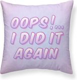 Belum Kussenhoes Oops I did it again Britney Spears Multicolour 50 x 50 cm