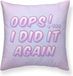 Belum Kussenhoes Oops I did it again Britney Spears Multicolour 50 x 50 cm