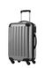 Hauptstadtkoffer ALEX Handbagage Koffer 55x38x23 cm, 42 L, Cijferslot, Uitbreidbare Hardschalige Trolley van PC ABS, 3,2 kg, 4 Dubbele Wielen, Zilver