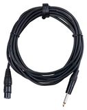 Pronomic Stage XFJ-5 Microfoonkabel XLR/Jack 5 m Zwart