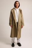 America Today Joan Dames Regenjas Khaki Maat S
