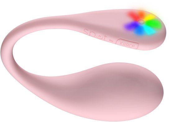 Kiiroo Spot - Draagbaar Vibrerend Eitje - App Bestuurbaar & Interactief - Koppel Vibrator - Roze