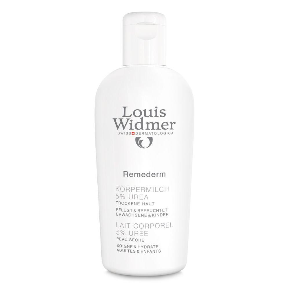 Louis Widmer Remederm Lichaamsmelk 5% Ureum - Zonder Parfum Bodymilk 200 ml