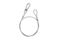 ALGAM LIGHTING Veiligheidskoorden 3 mm – 75 cm – max. belasting 20 kg – transparant