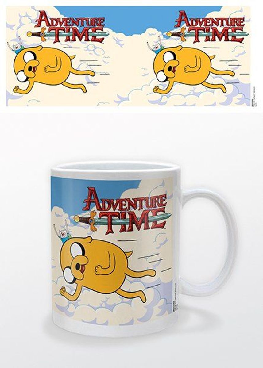 Adventure Time MUG JAKE & FINN FLYING