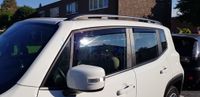 Heko Team Heko Jeep Renegade donkere zijwindschermen set tbv 5-deurs model NA 2014 pasvorm