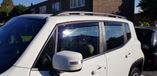 Heko Team Heko Jeep Renegade donkere zijwindschermen set tbv 5-deurs model NA 2014 pasvorm