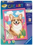 Ravensburger CreArt Kids Schilderen op nummer Corgi 18x24cm