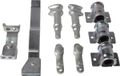 Novio Galvanized swivel rod lock - left - for Ø22 mm rod