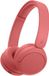 Sony WH-CH535 – Draadloze on-ear koptelefoon - Koraalrood