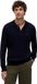 Tommy Hilfiger Heren klassieke katoenen kabel LS Polo MW0MW41955 Pullover Sweater, blauw, M, Blauw (Woestijnhemel), M