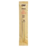 ION8 Waterfles met Verwijderbaar Breed Rietje, 320ml, 350ml, 400ml, Gemakkelijk te Reinigen, Transparant