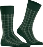 FALKE Modern Tailor modieus geruit duurzaam katoen sokken heren groen - maat 43-46