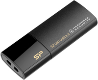 Silicon Power 32GB Secure G50 USB 3.1 flashdrive met AES 256-bit encryptie Zwart 32 GB