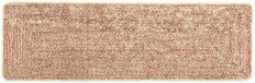vidaXL - Runner - MARSA - Bruin - 100 x 300 cm - Polyester en PVC