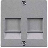 Siemens 5TG2124 Afdekking Modulaire jack insert Aluminium Schakelmateriaal 1 stuk(s)