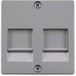 Siemens 5TG2124 Afdekking Modulaire jack insert Aluminium Schakelmateriaal 1 stuk(s)