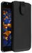 mumbi Echt leren hoesje compatibel met Wiko U Feel Prime hoes lederen tas case wallet, zwart