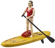 Bruder bworld Lifeguard met Stand Up Paddle Board