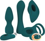 Couples Choice Mini Vibrator met 4 standen, Groen