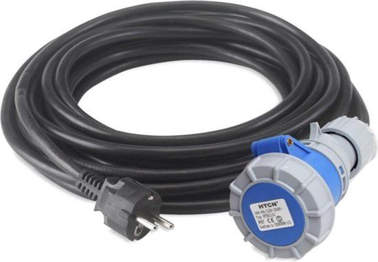 Rubi 58850 Verlengsnoer - 3.5m - Met randaarde