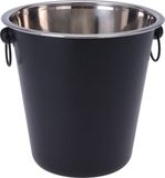 Merkloos / Sans marque Excellent Houseware ijsemmer - 3L - D21 cm - RVS - champagnekoeler/wijnkoeler