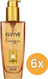 L'Oréal Elvive Extraordinary Oil - Voordeelverpakking 6 x 100 ml - Haarolie - Alle Haartypes